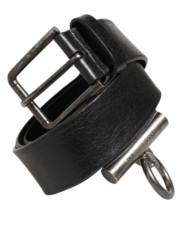 Dolce & Gabbana Leather belt in black