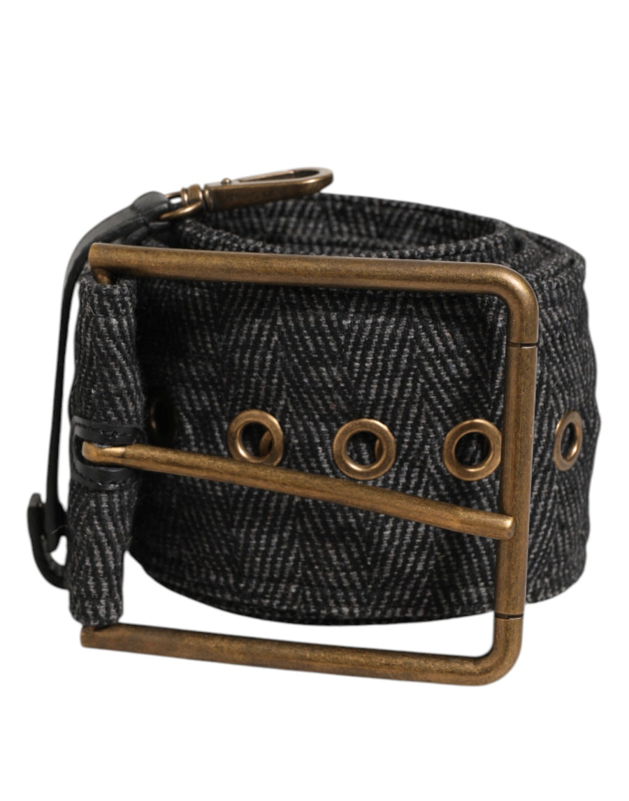 Dolce & Gabbana 100% Calf belt in gray