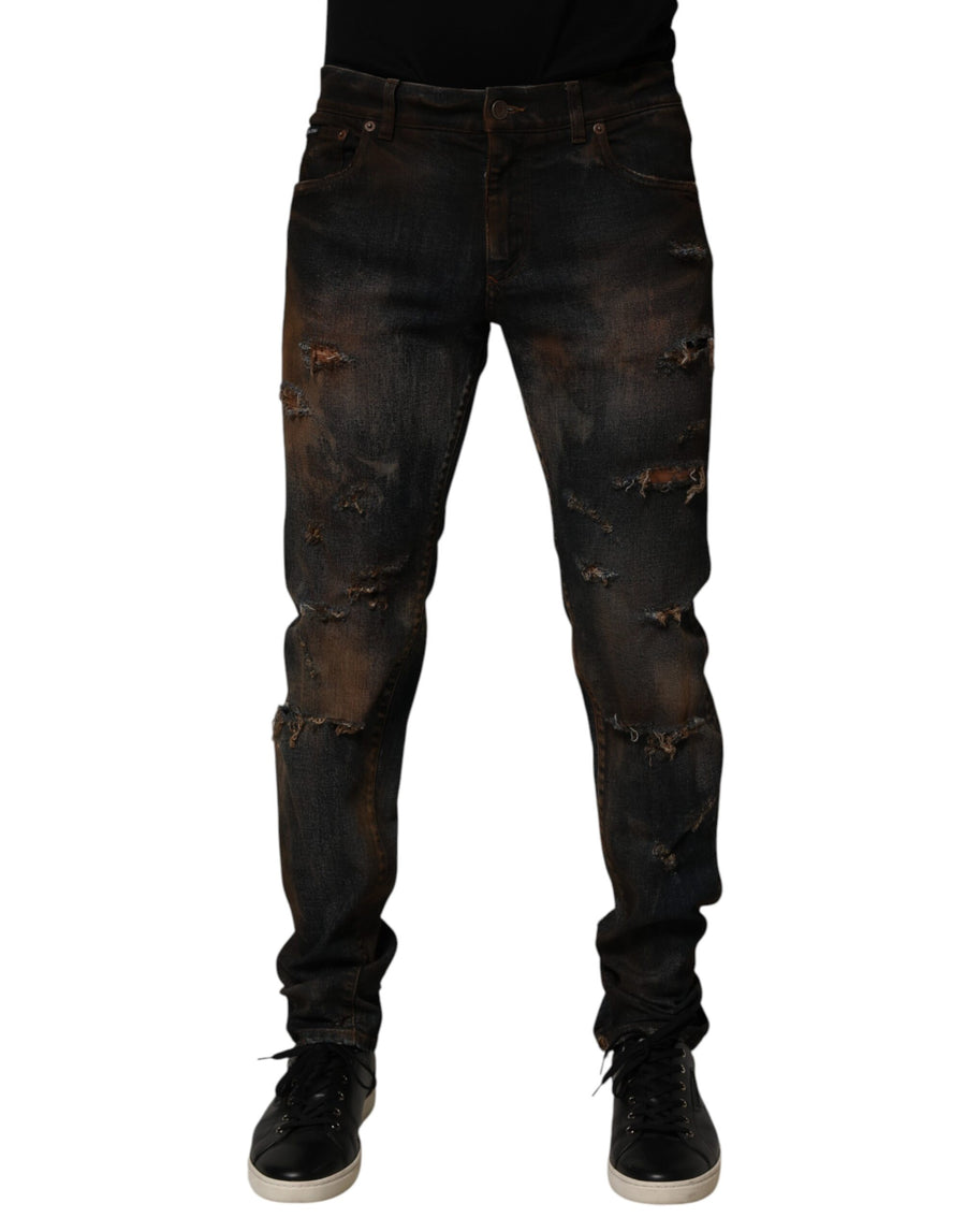 Dolce & Gabbana 98% Cotton jeans in black