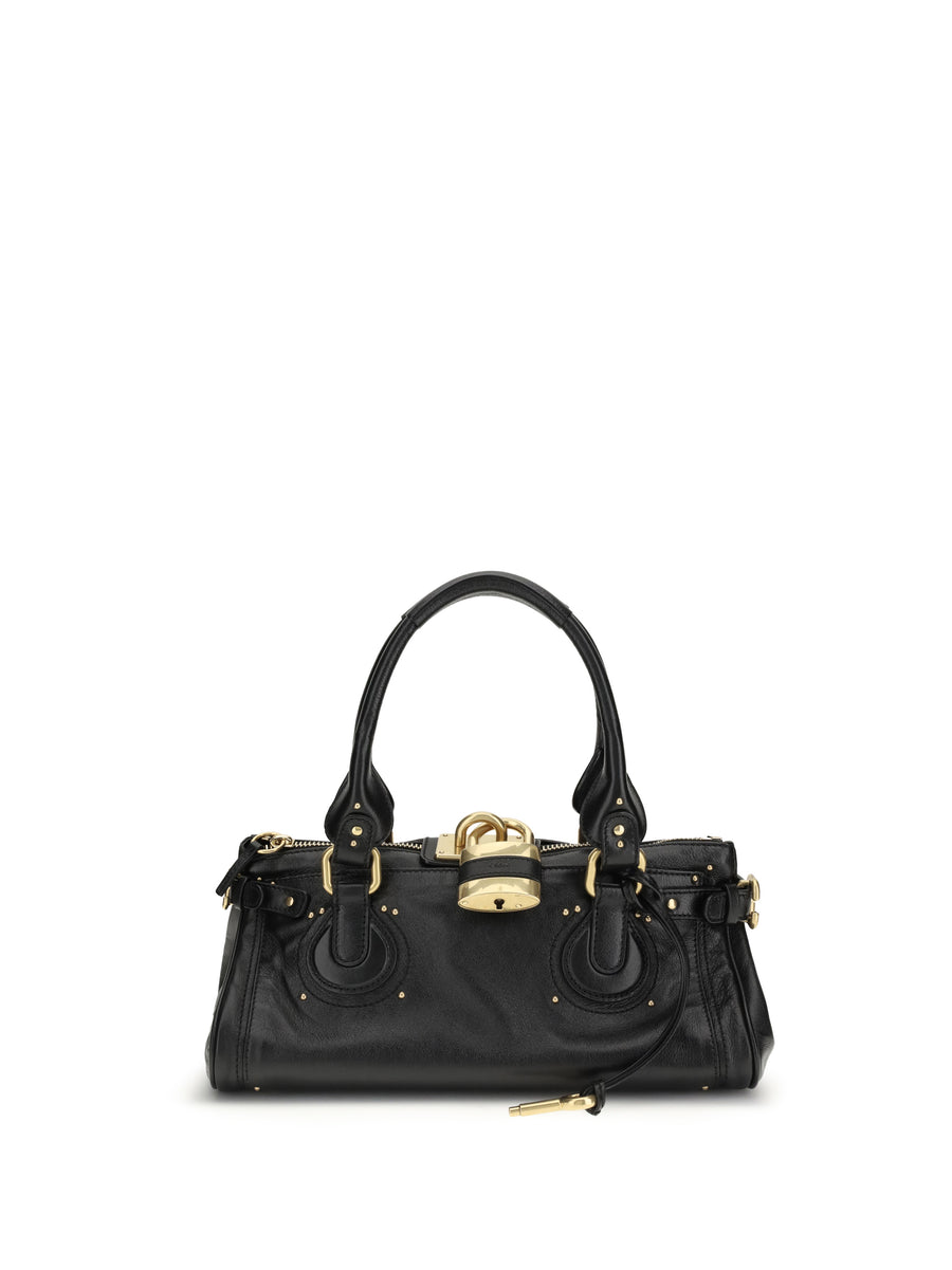 Paddington Bag Black Buffalo; Leather Shoulder