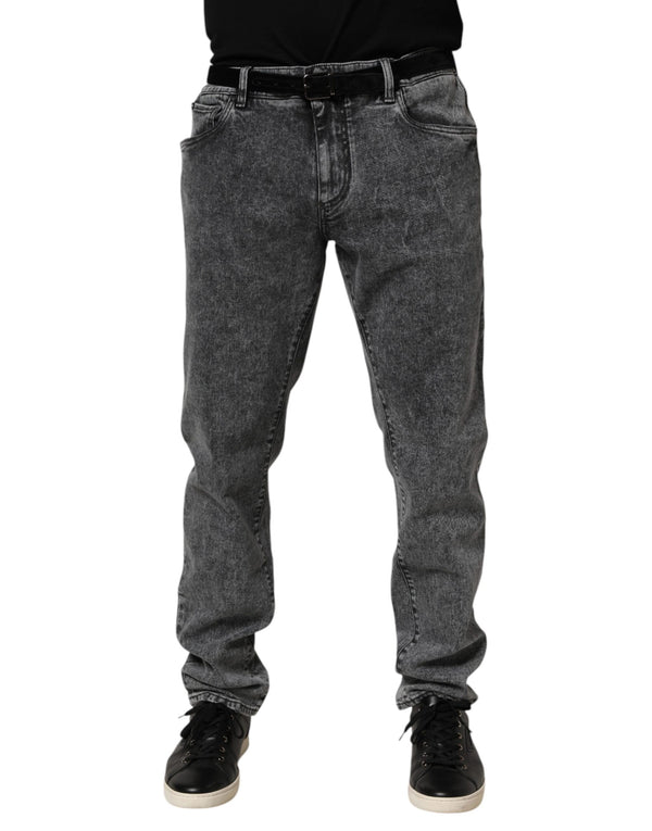 Dolce & Gabbana 98% Cotton jeans in gray