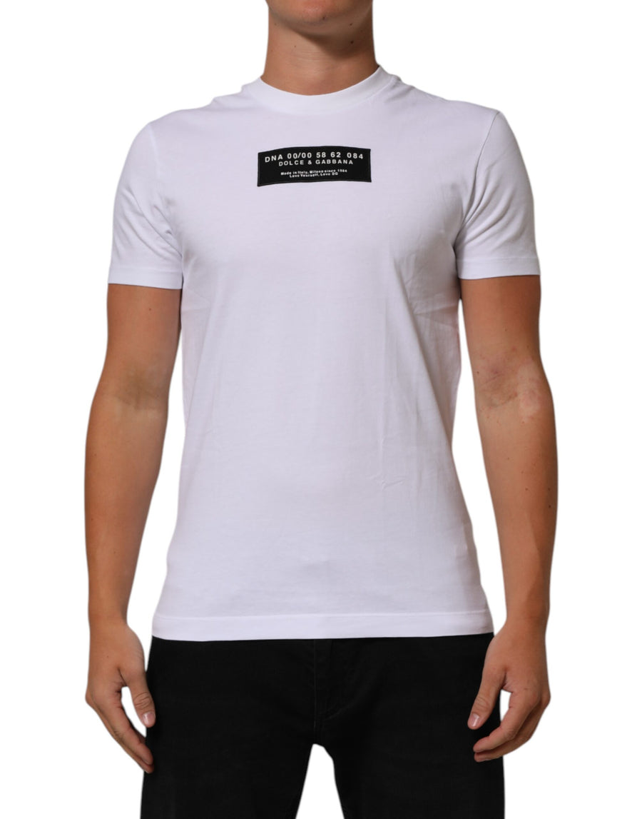 Dolce & Gabbana 100% Cotton t-shirt in white