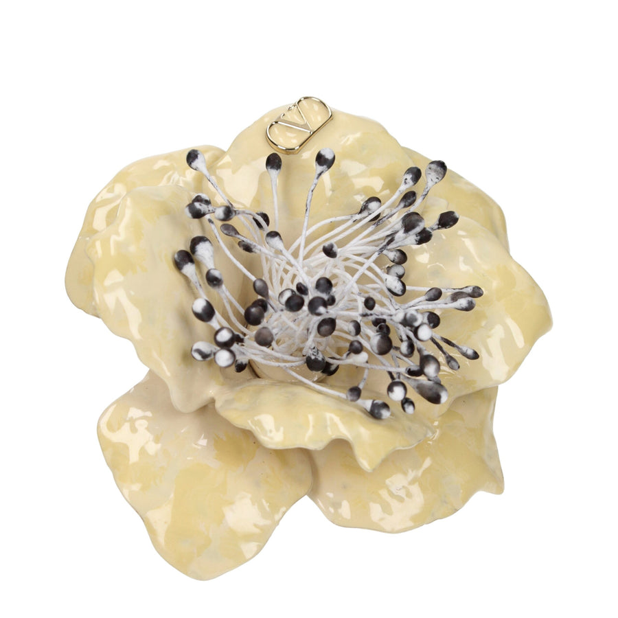 Valentino Garavani hair clip in beige