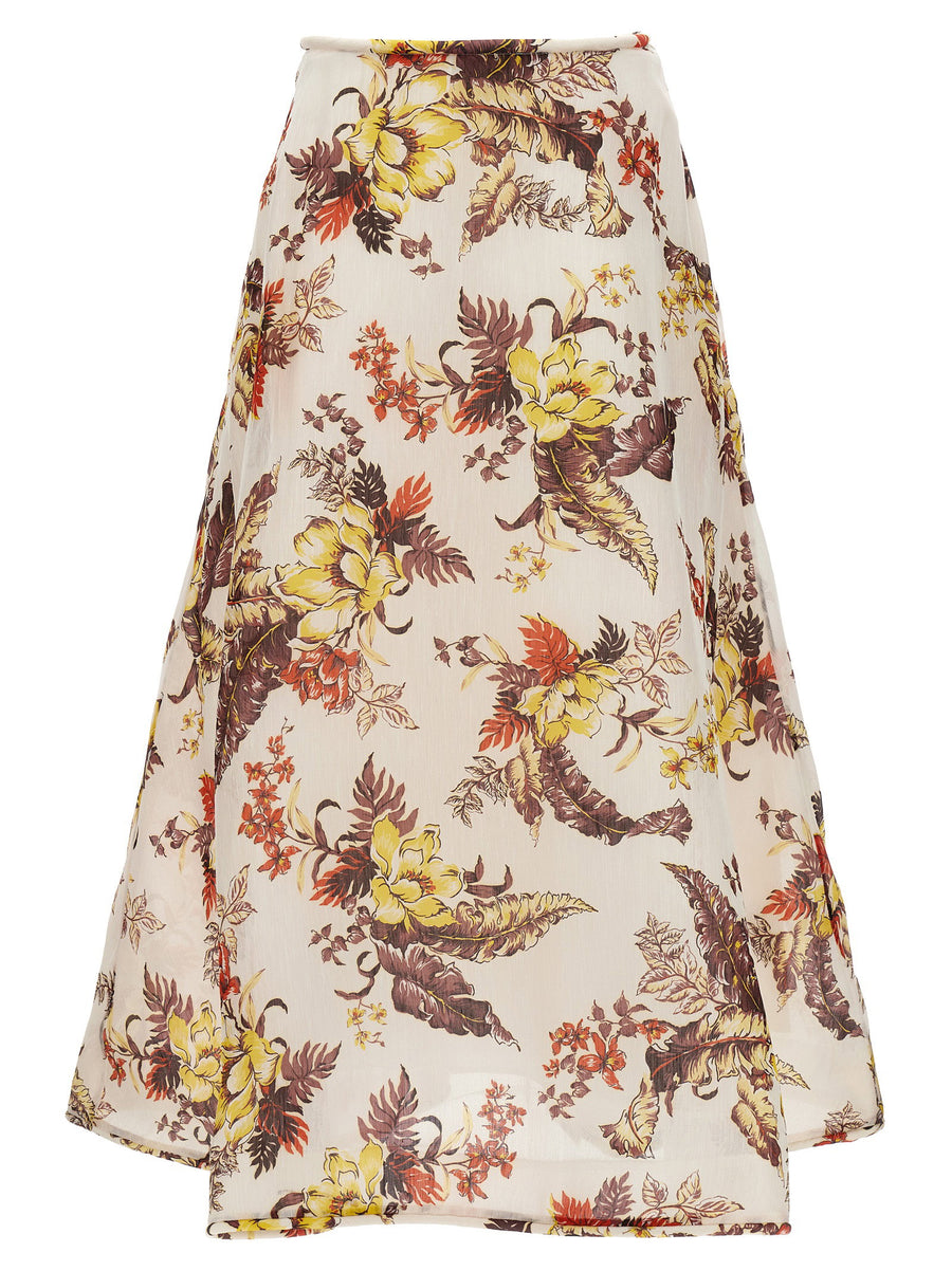 Zimmermann Matchmaker Skirt — Cream