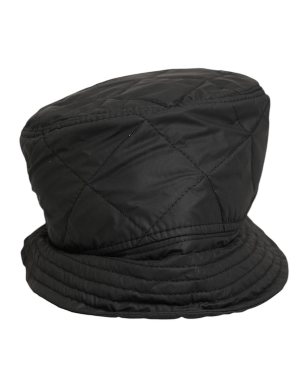 Dolce & Gabbana HAT9905 100% Polyamide (PA) bucket hat in black