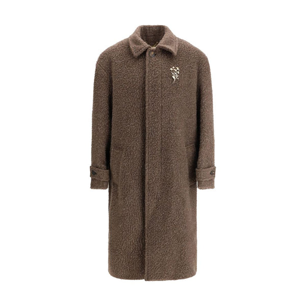 Golden Goose Inner 100% Viscose coat in brown
