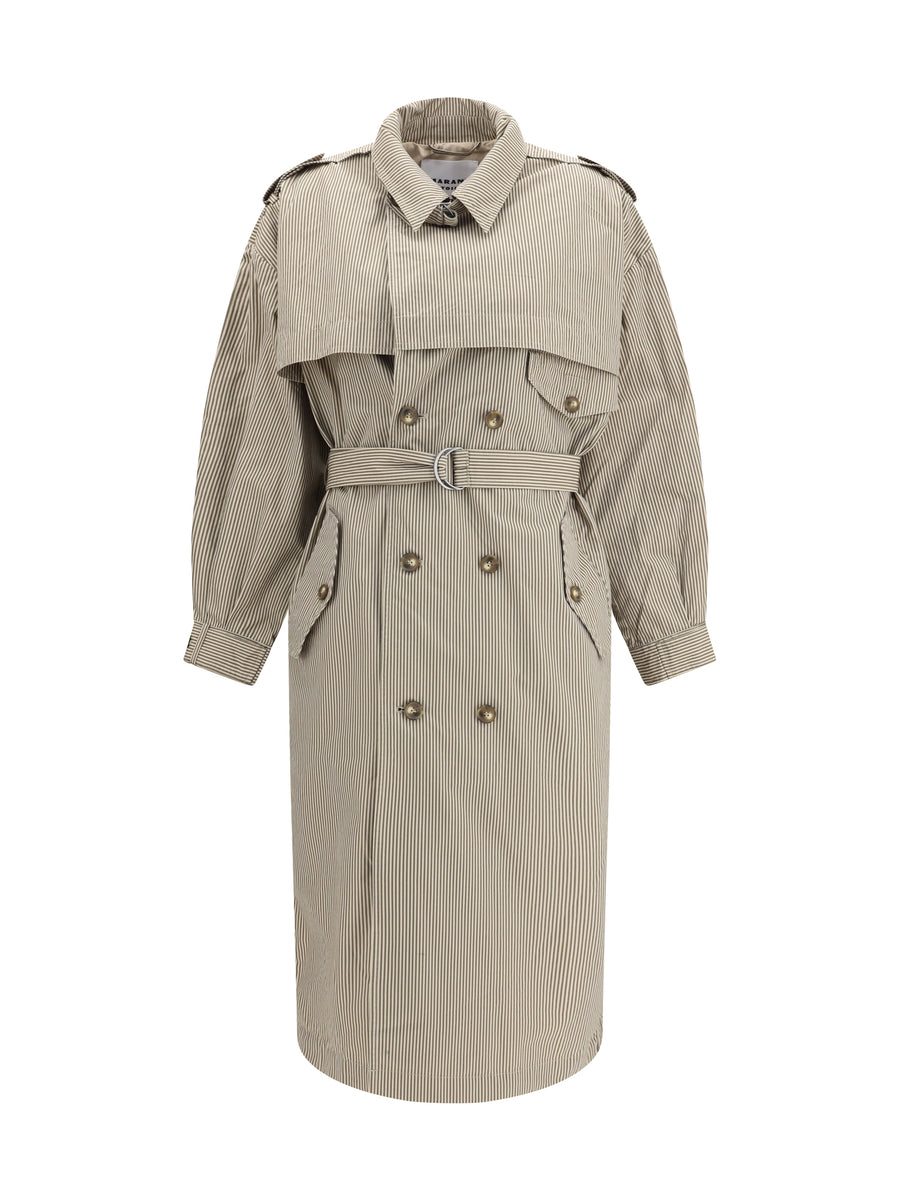 Marant Etoile 100% Cotton coat in beige