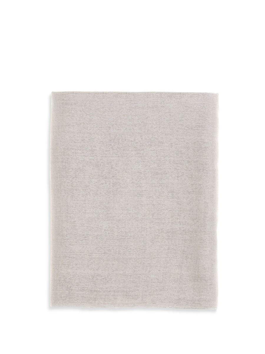 Brunello Cucinelli 55% Cashmere scarf in beige