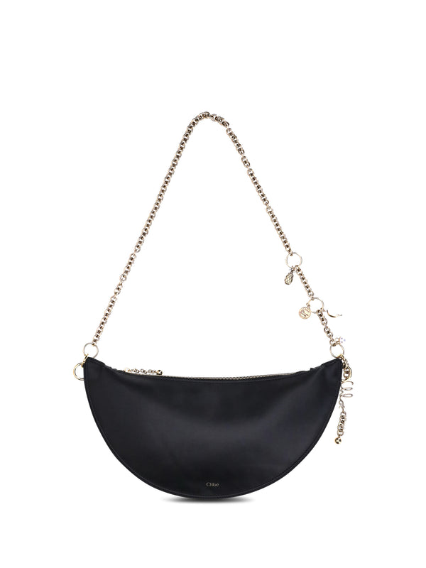 Chloé 100% Calf Leather shoulder bag in black