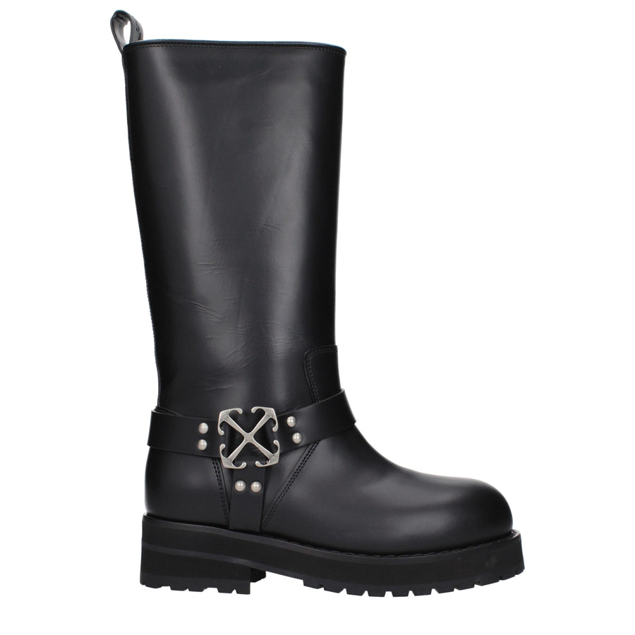 Off-White boot in black