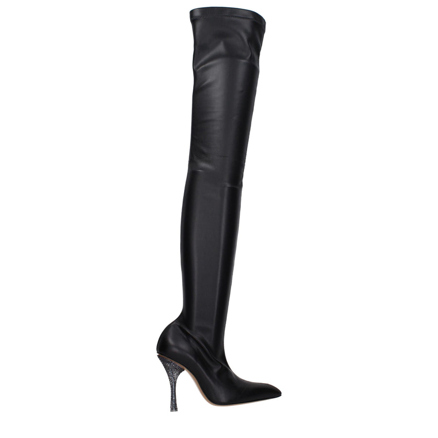 Off-White Eco leather boot in black