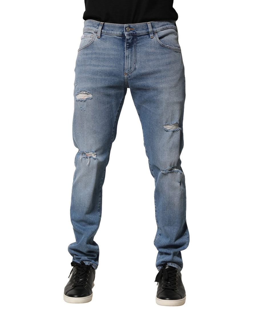Dolce & Gabbana 99% Cotton jeans in blue
