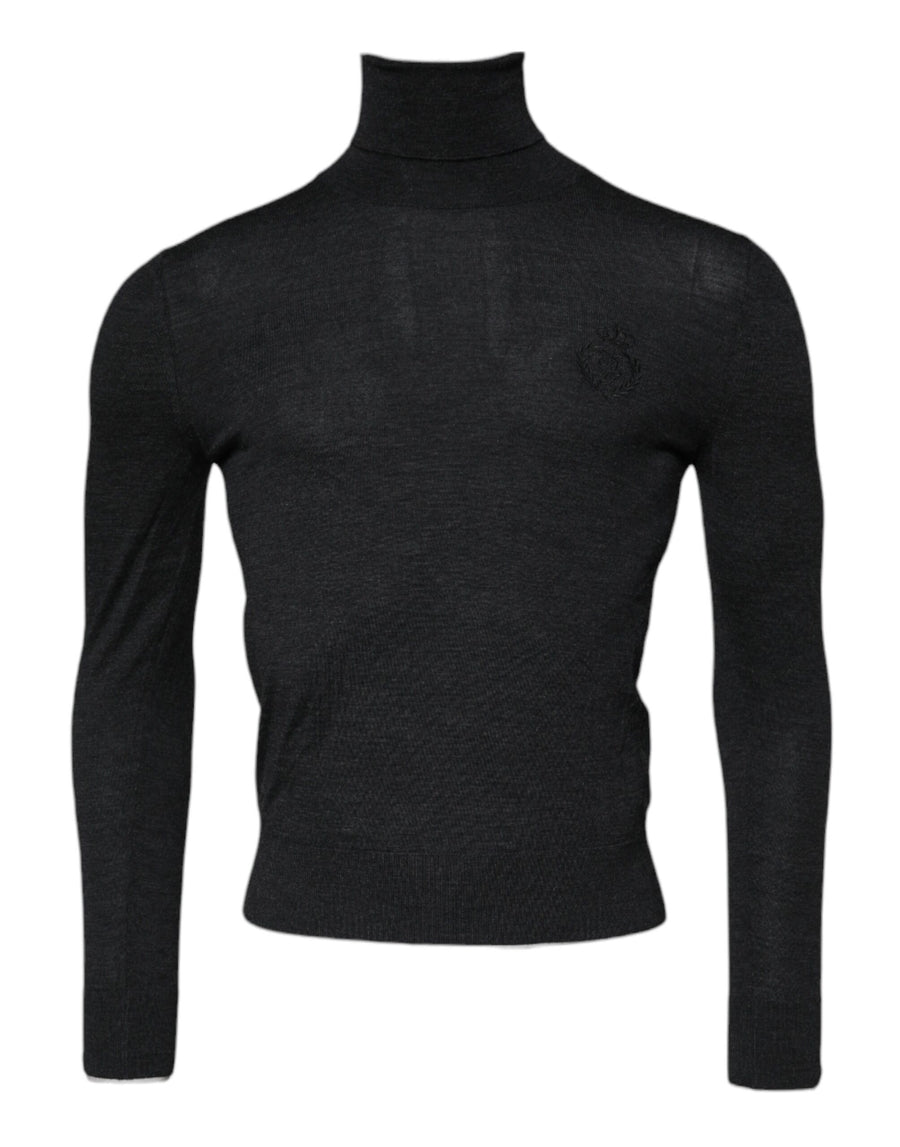 Dolce & Gabbana 100% Wool sweater in black
