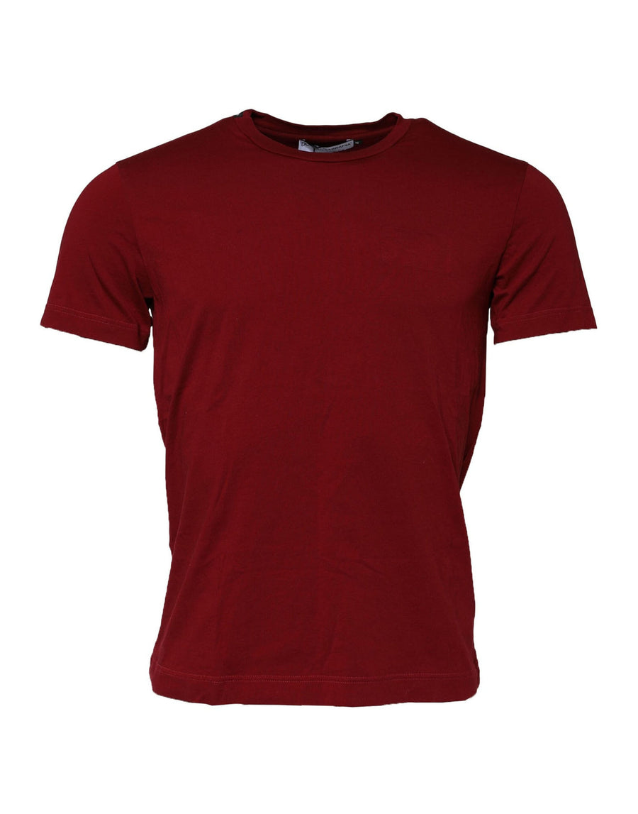 Dolce & Gabbana 100% Cotton t-shirt in red