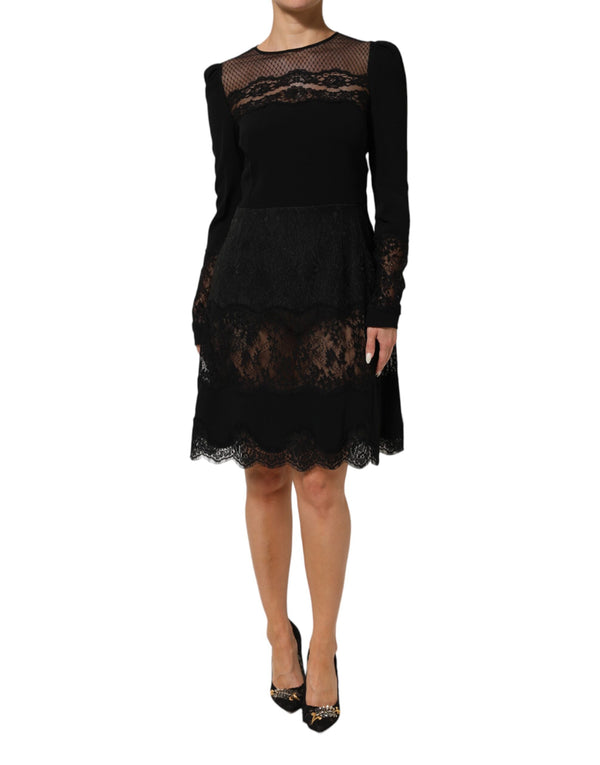 Dolce & Gabbana 21% Acrylic dress in black