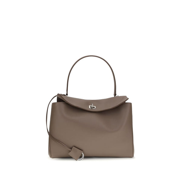 Balenciaga 100% Calf Leather Bos Taurus shoulder bag in gray