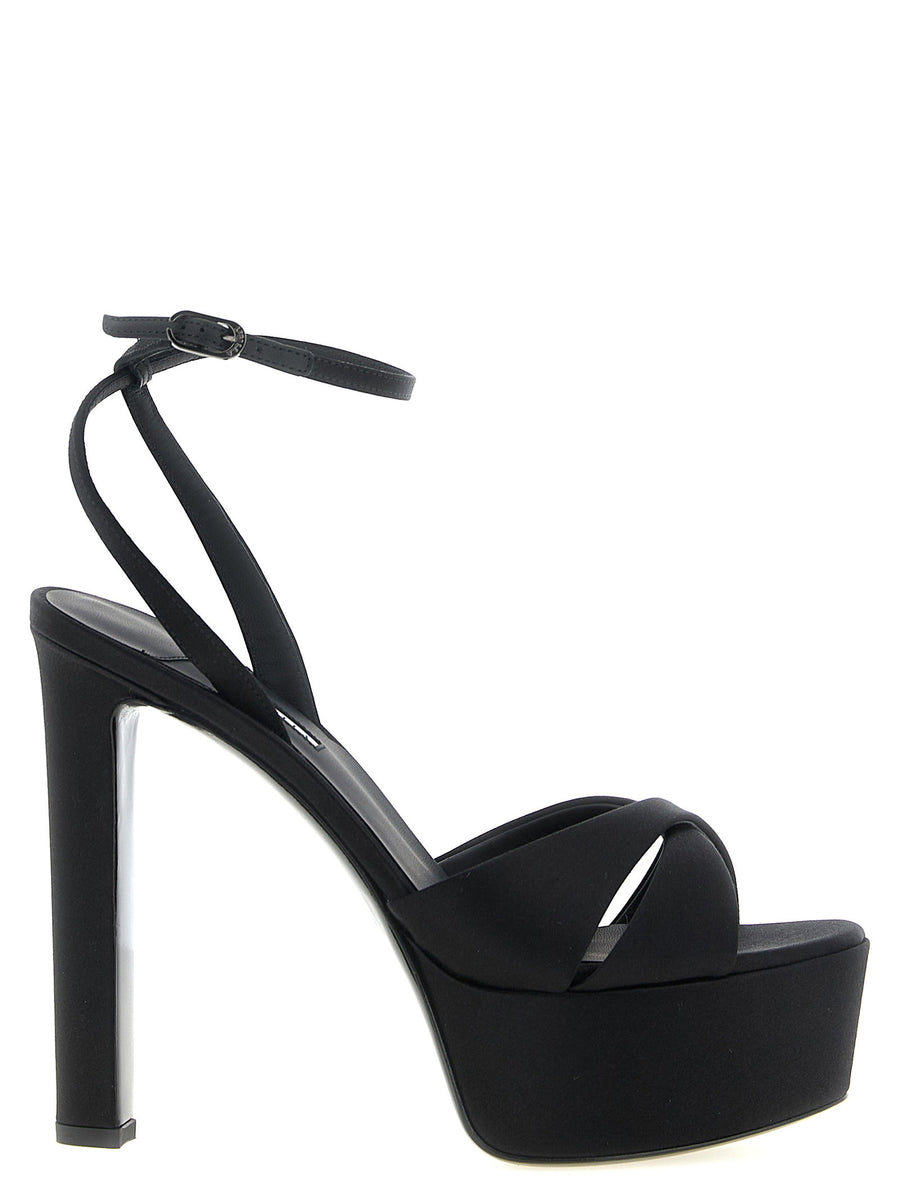 Le Silla Odette Heel — Black