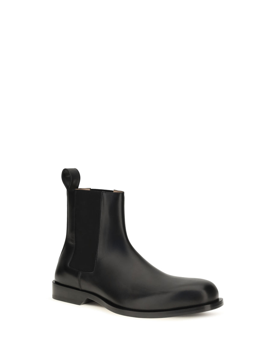 Chelsea Boots Bobine Black Polished Leather Calf