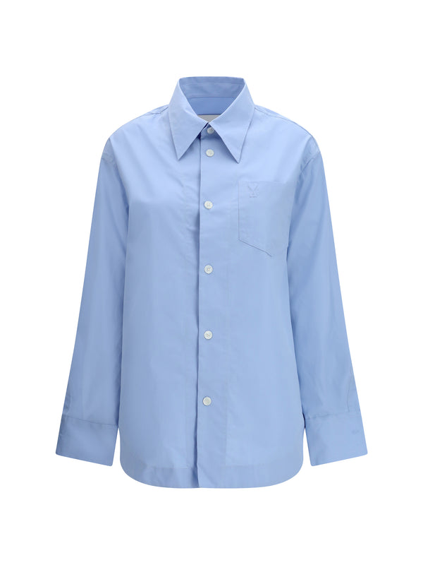 AMI Paris 100% Cotton shirt in blue
