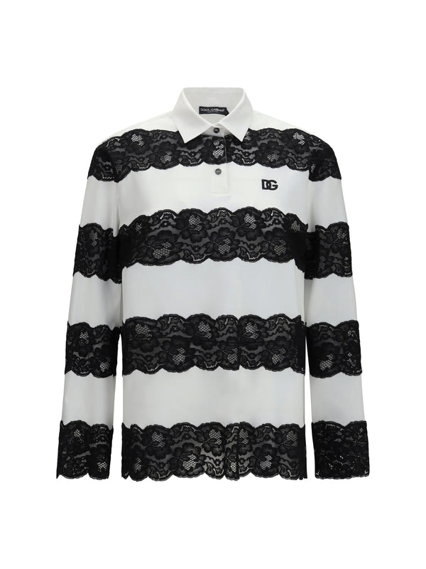 Dolce & Gabbana 95% Cotton polo in multicolor