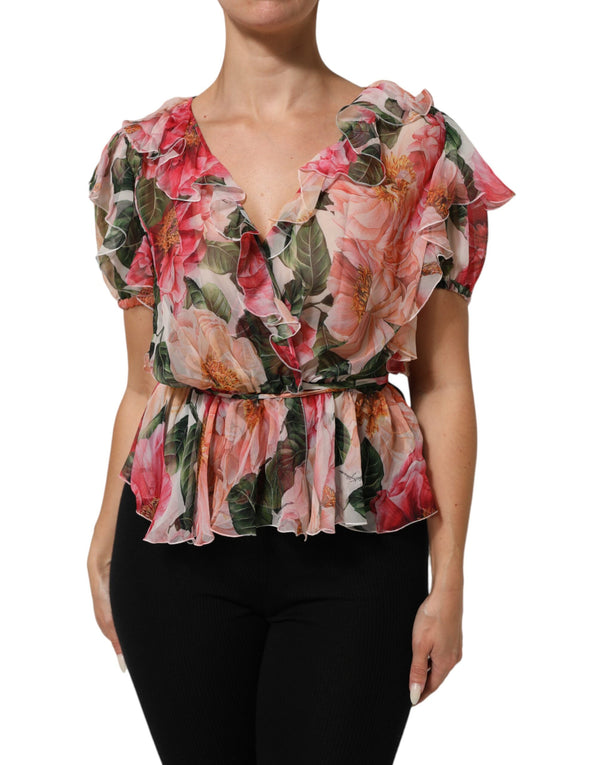 Dolce & Gabbana 100% Silk blouse in pink