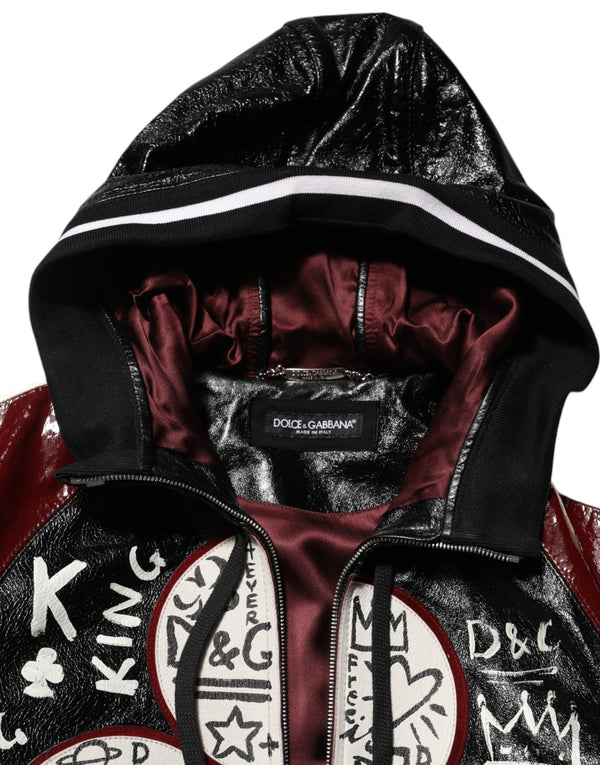 Dolce & Gabbana 70% Calfskin 30% Lambskin jacket in multicolor