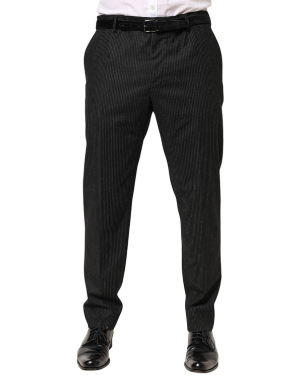 Dolce & Gabbana 100% Cotton trousers in black