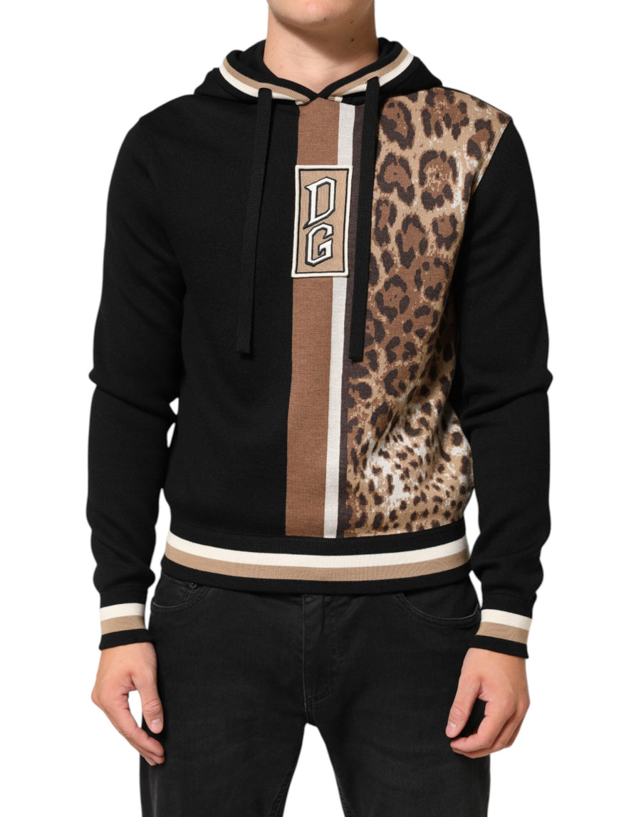 Dolce & Gabbana 100% Cotton hoodie in black