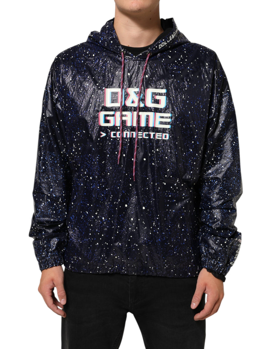 Dolce & Gabbana 100% Cotton hoodie in navy