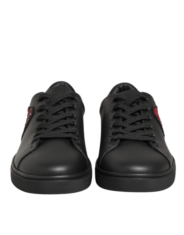 Dolce & Gabbana 100% Calf Leather sneaker in black