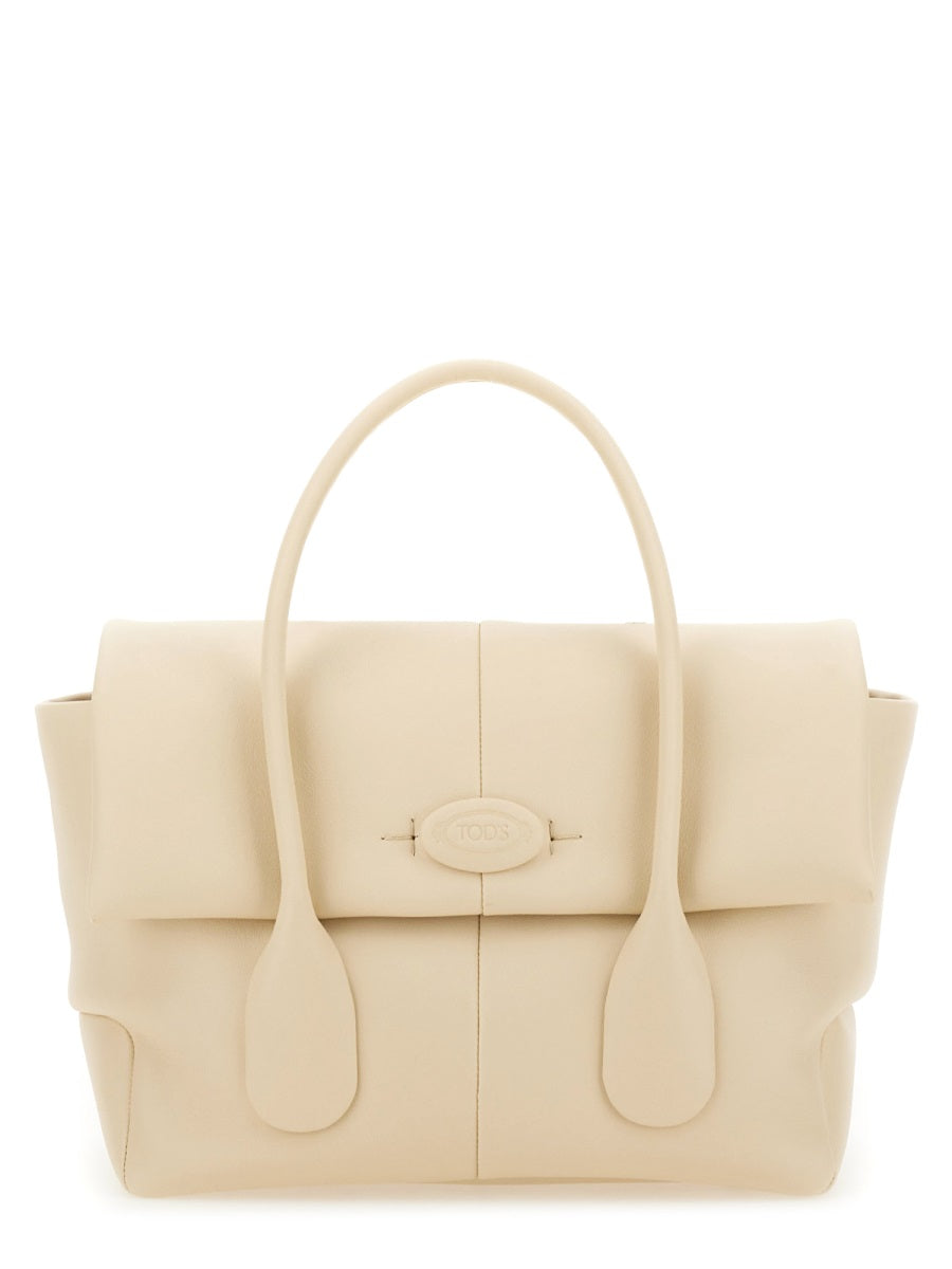 Reverse Small Di Bag White Calfskin Handbags