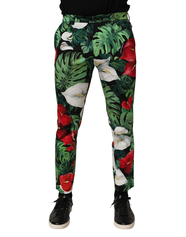 Dolce & Gabbana 97% Cotton chino in multicolor