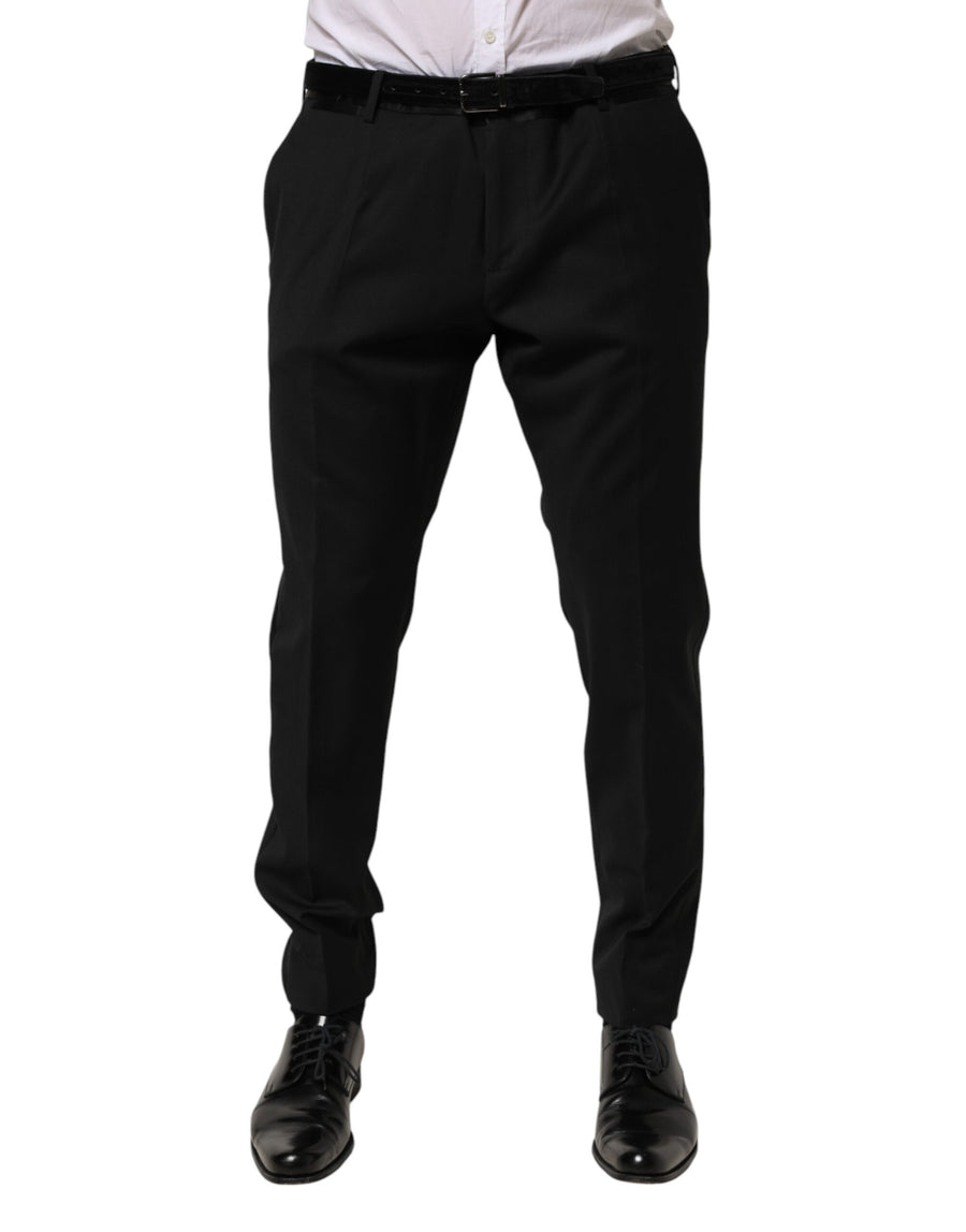 Dolce & Gabbana 88% Wool trousers in black