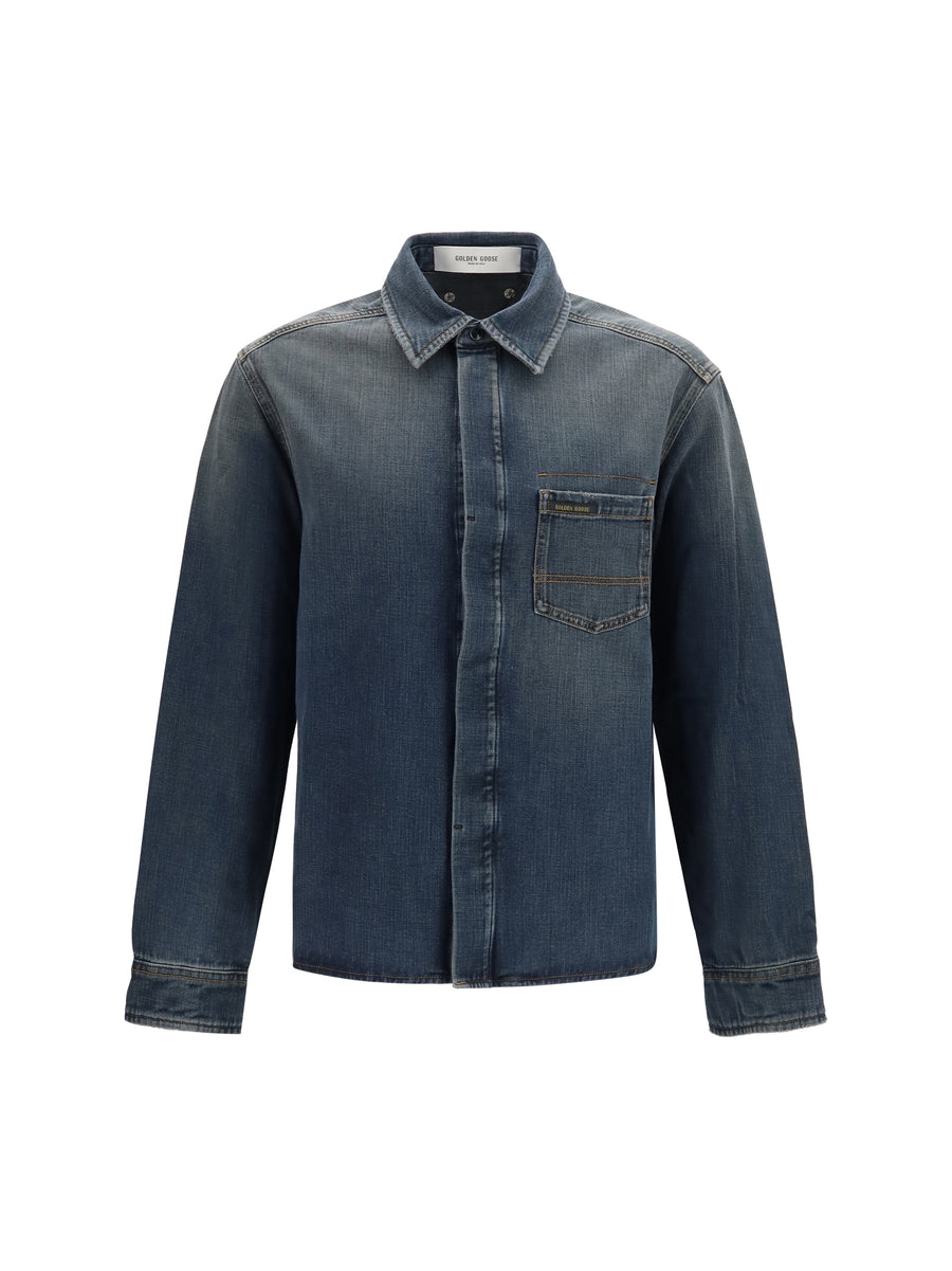Journey Denim Shirt Blue Cotton