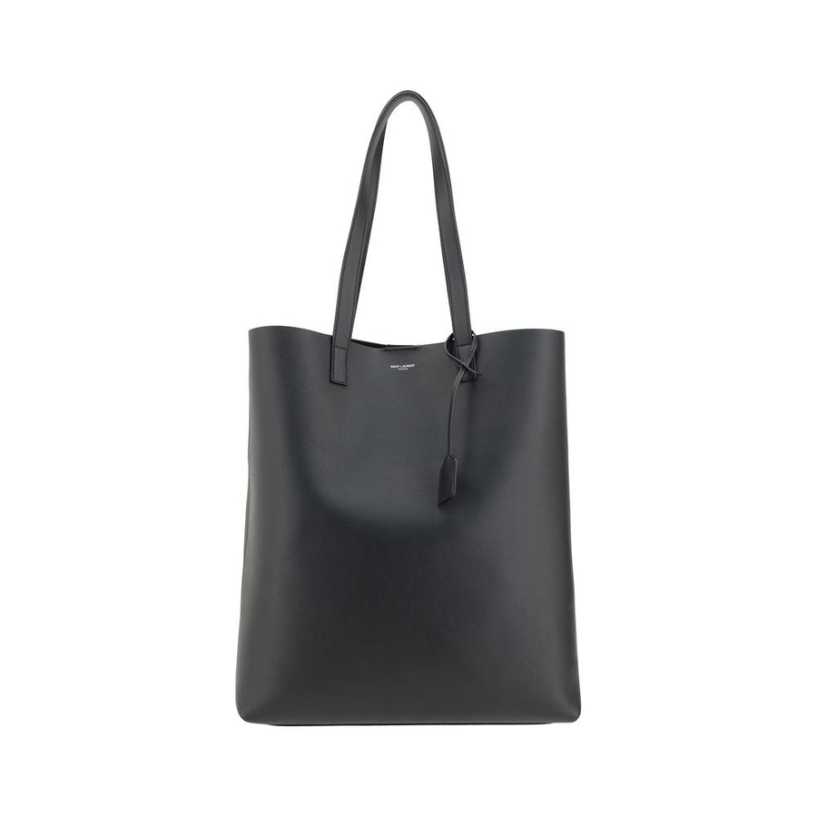 Saint Laurent 100% Lamb Ovis Aries tote bag in black