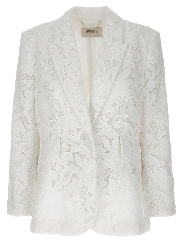 Zimmermann blazer in white
