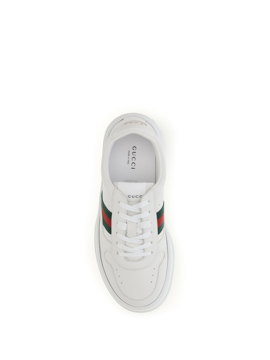 Sneakers Oversized Sole White-Green White/green/white Trainers