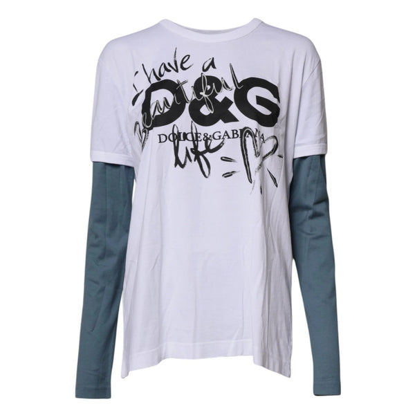 Dolce & Gabbana 100% Cotton t-shirt in white