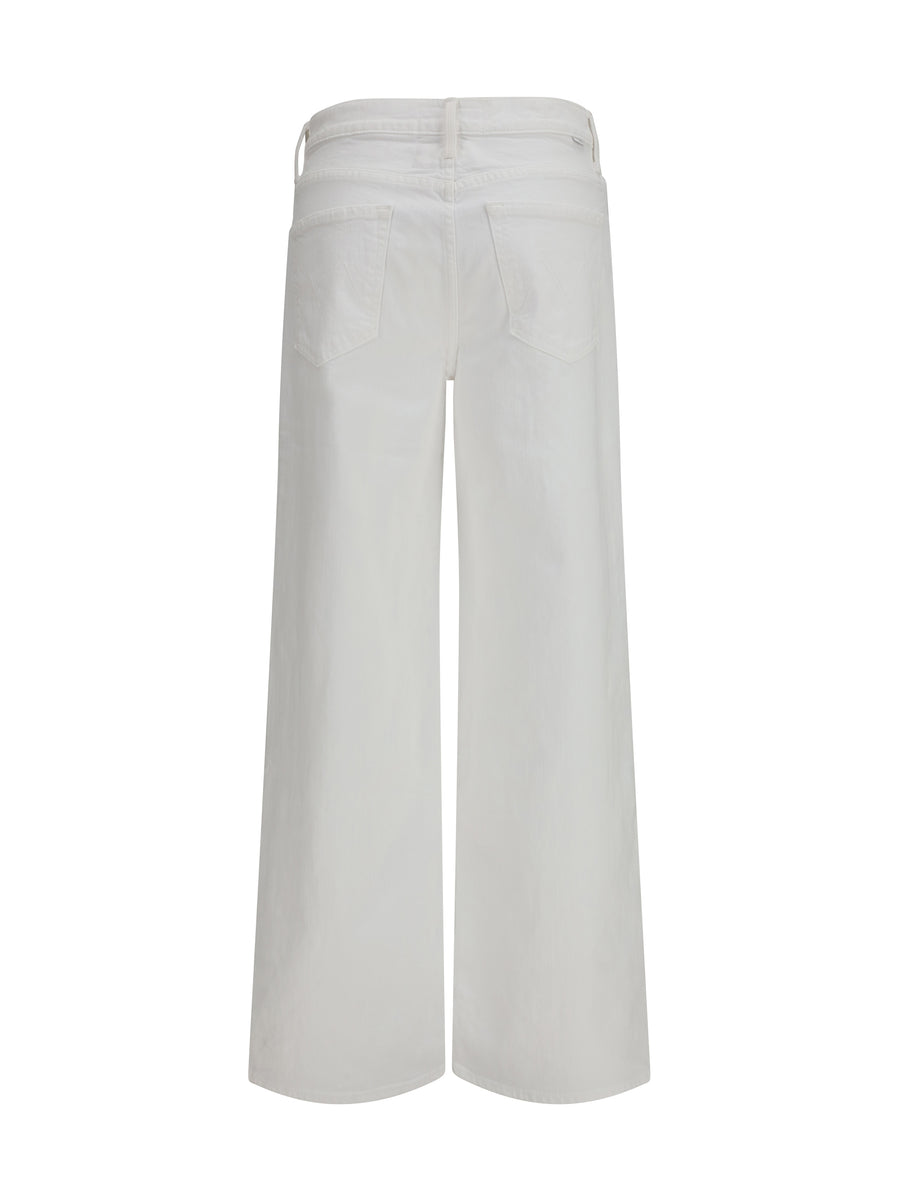 Jeans Rerun Zip Sneak Cotton White