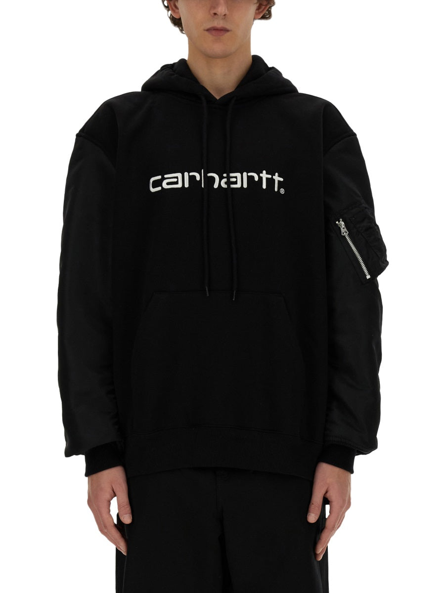 Oversized Black Sweatshirt Cotton Sweatshirts