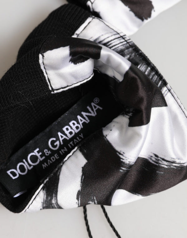 Dolce & Gabbana 100% Silk scarf in black