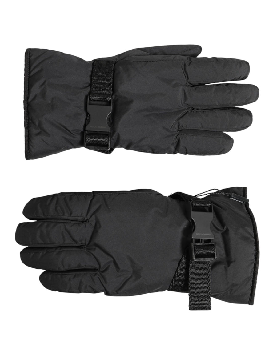 Dolce & Gabbana 100% PL gloves in black