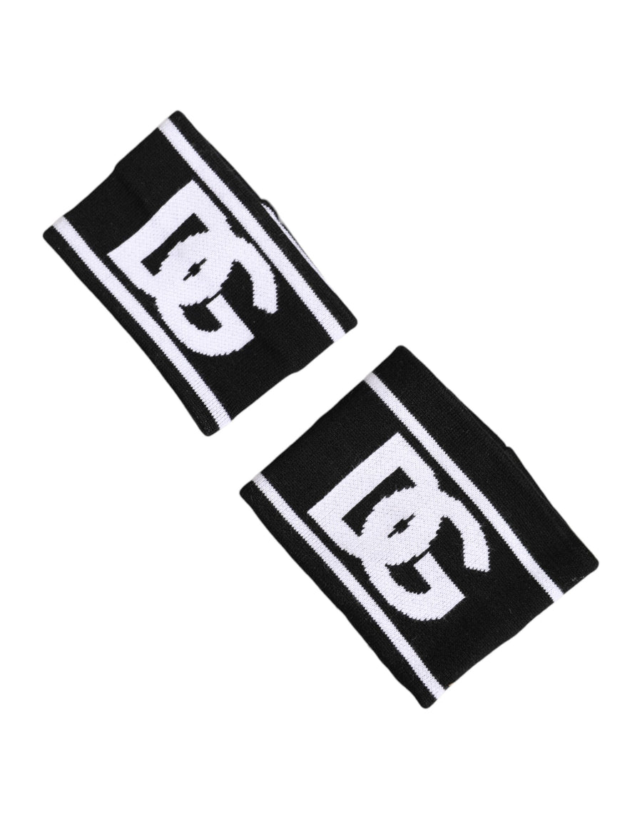 Dolce & Gabbana 100% Cotton wristband in black