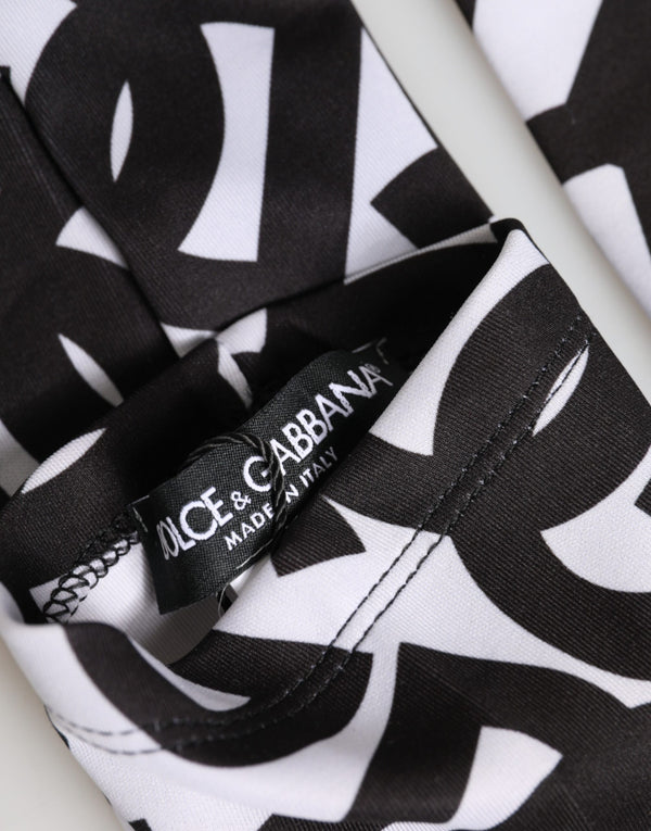 Dolce & Gabbana 10% Elastane gloves in black