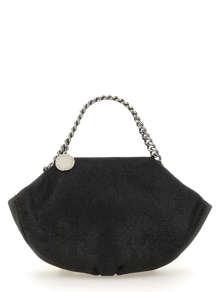 Falabella Shoulder Bag Black Polyester Handbags