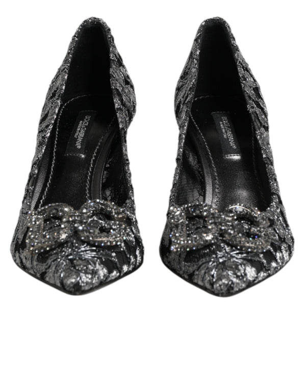 Dolce & Gabbana 52% Polyamide heels in silver