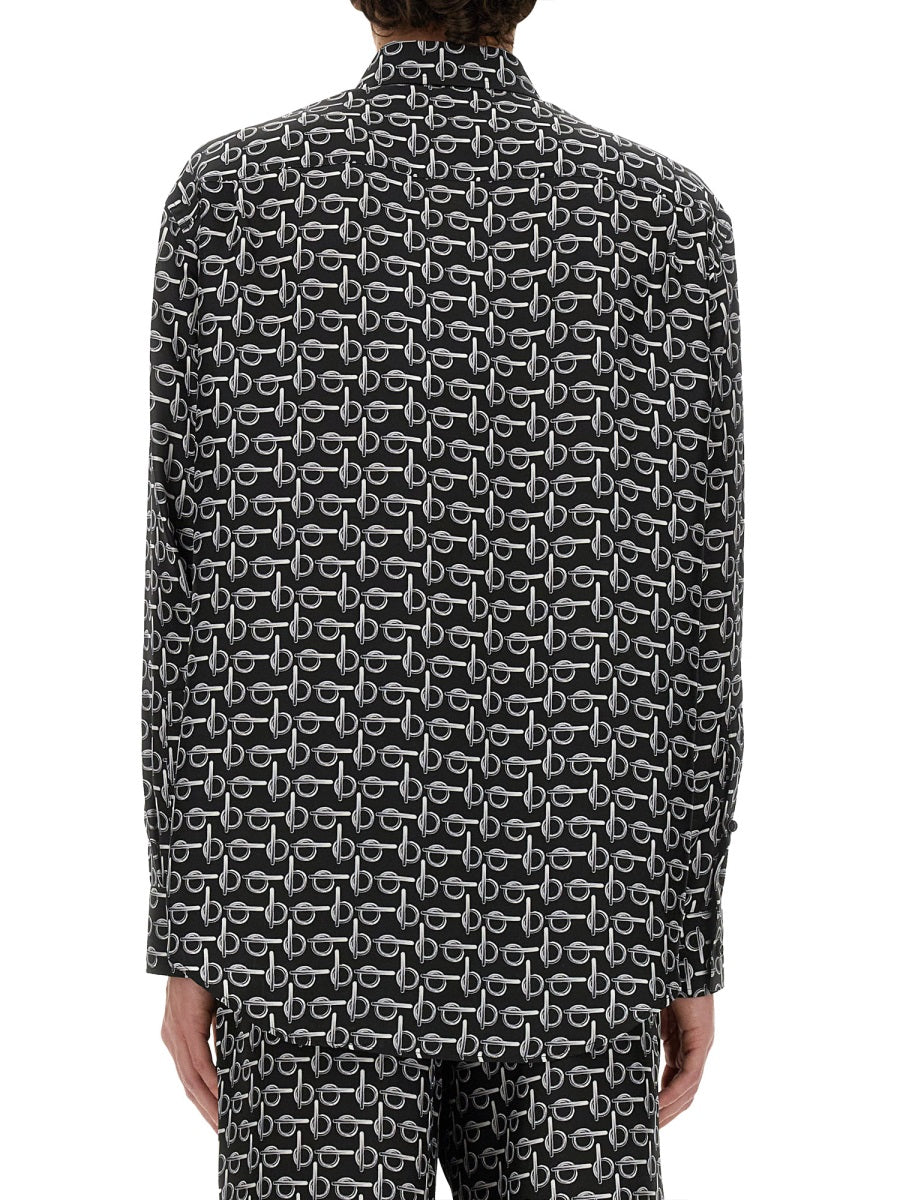 Shirt B Black Mulberry Silk