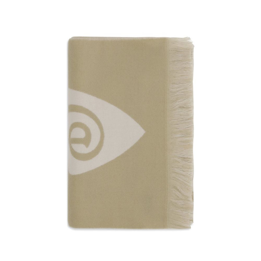 Burberry 100% Wool scarf in beige