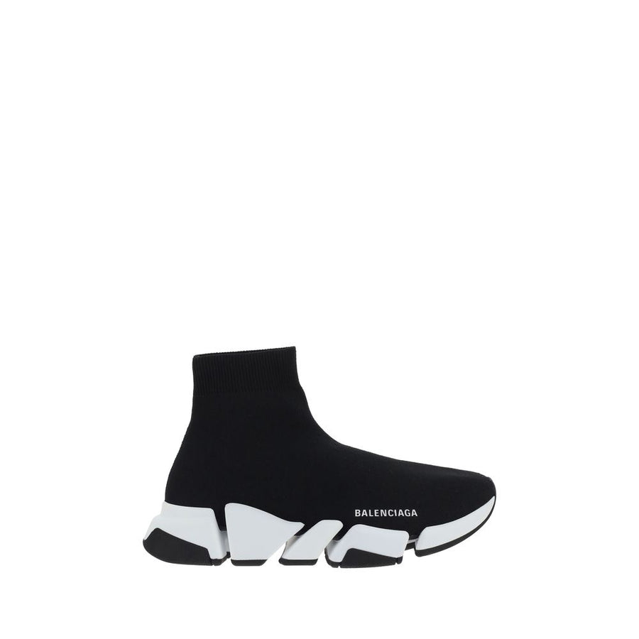 Balenciaga 92% Polyester sneaker in black