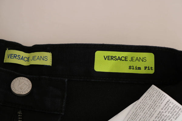 Versace Jeans Couture 68% Cotton jeans in black